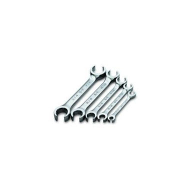 WRENCH SET FLARE NUT OFFSET 5 PC SAE 15 DEG OFFSET