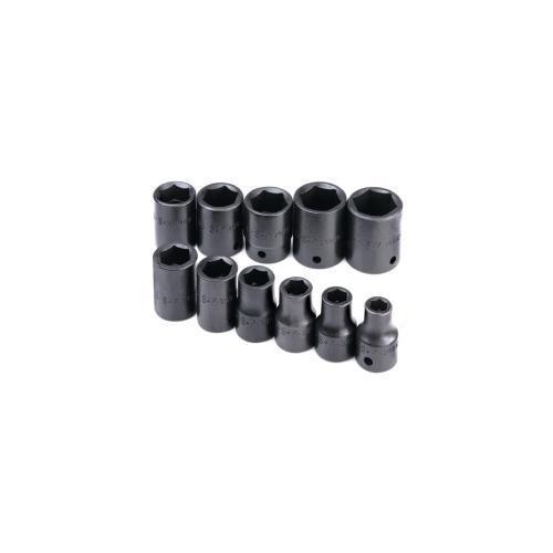 SOCKET SET IMPACT 1/2IN. DRIVE 11PC SAE STD 6 PT