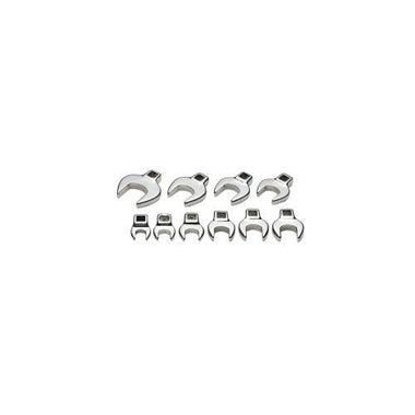 10PC METRIC CROWFOOT WRENCH SET 10MM - 19MM