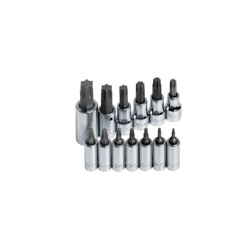 SOCKET SET TORX 13 PC 1/4 3/8 & 1/2IN. DRIVES