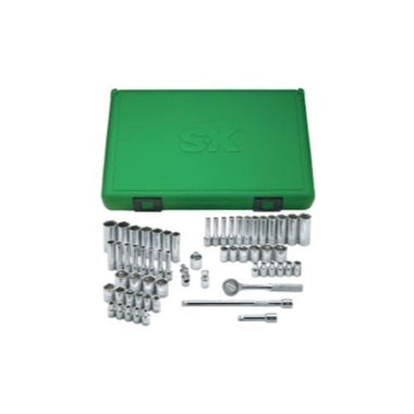 SKT SET 1/4" DR. FRACT & METRIC 60PC