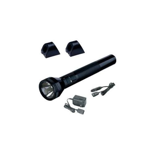 FLASHLIGHT RECHARGABLE W/AC/DC - 2 SLEEVES