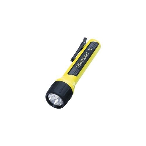 FLASHLIGHT YELL/WHT LED 3C BLISTER PRO POLY