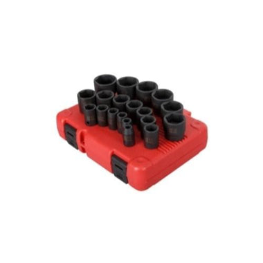 19pc 1/2" Drive SAE Impact Socket Set