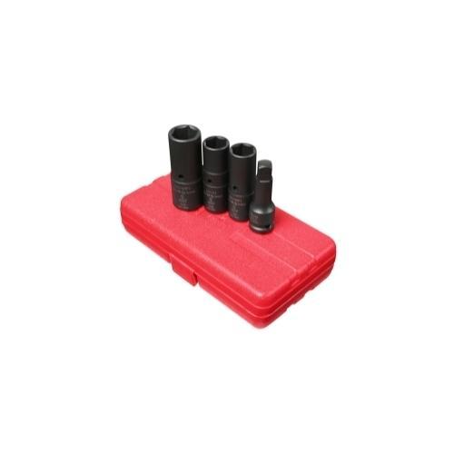 SOCKET SET FLIP 4PC 1/2 DR. DEEP THIN WALL