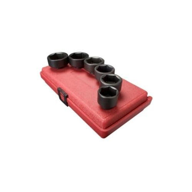 3/8" DR 6 PC OIL FILTER SOCKET SET