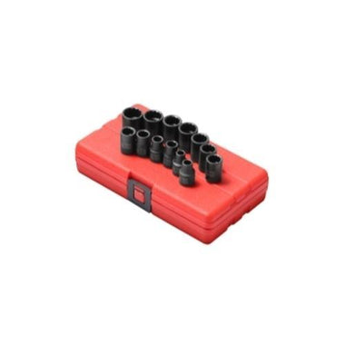 13PC 3/8" DRIVE METRIC 12 PNT SOCKET SET