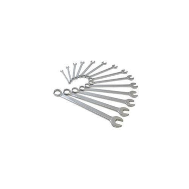 WRENCH SET V-GROOVE SAE FULL POLISH-LONG 14PC