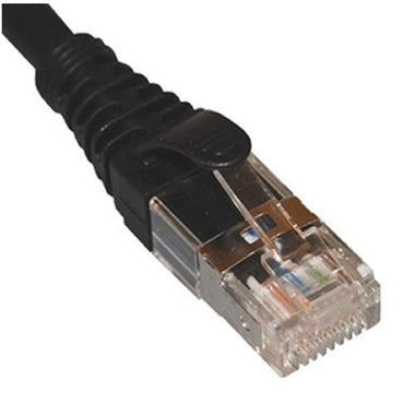 PATCH CORD CAT6A FTP 3FT BK