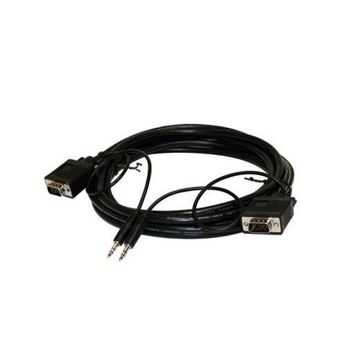 6ft SVGA DE15HD + 3.5mm Stereo M/M Cable