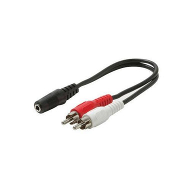 6-inch Y 2-RCA Plugs/3.5mm Stereo