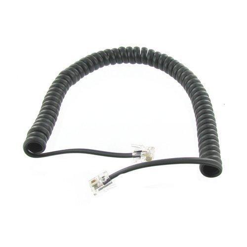 7' BLACK HANDSET CORD