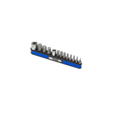 13pc Metric Hex Bit Set