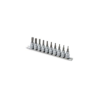 10pc 3/8" Dr. SAE Hex Bit Socket Set