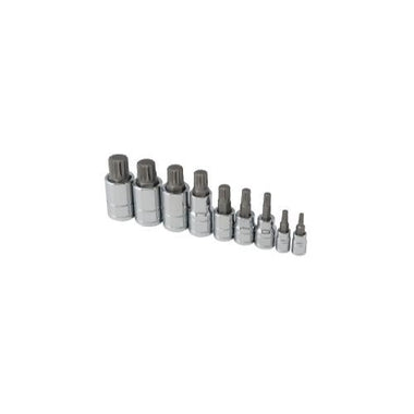 9pc Triple Square Socket Set