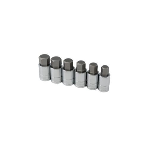 6pc SAE Large Hex Bit Socket Set