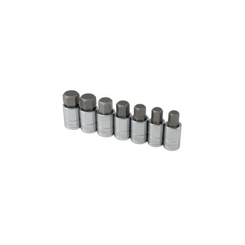 7pc MM Large Hex Bit Socket Set