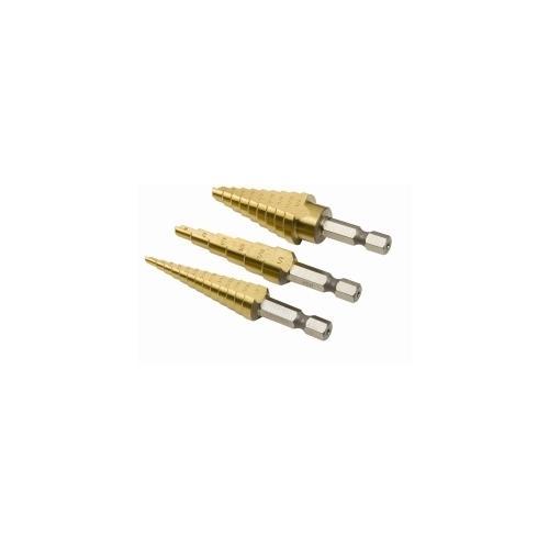 3pc Step Drill Set