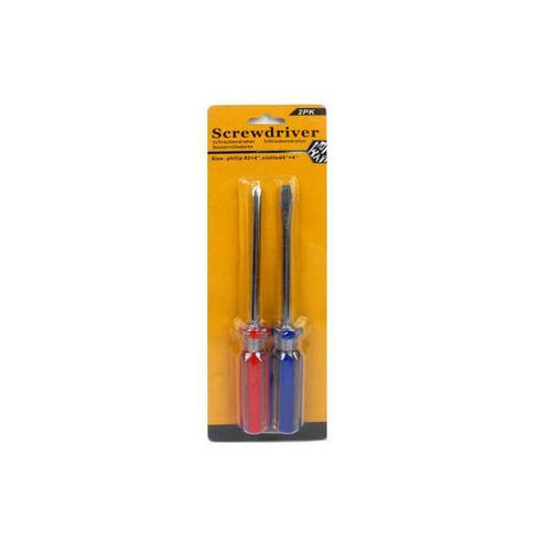 Screwdrivers pack of 2 ( Case of 24 )