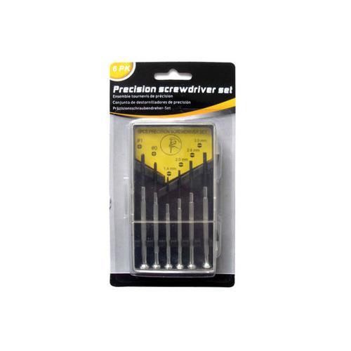 Precision screwdriver set 6 pack ( Case of 48 )