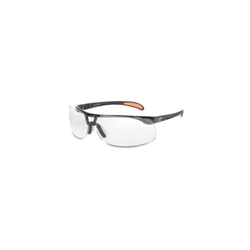 PROTEGE SAFETY EYEWEAR BLACK FRAME CLEAR LENS