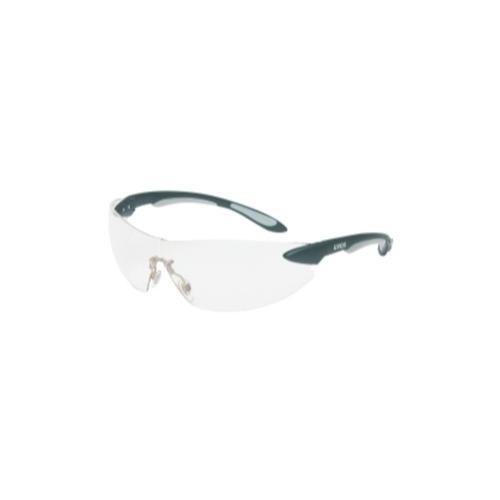 IGNITE SAFETY EYEWEAR BLACK/SILVER FRAME CLEAR LEN