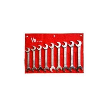 9pc Jumbo metric angle wrench set, sizes 24-32mm