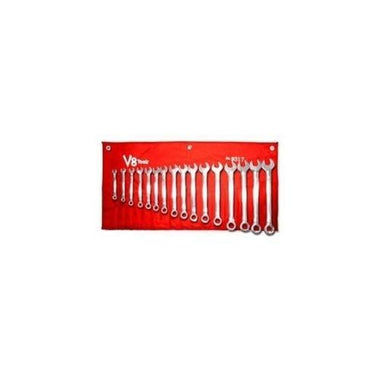 17PC STANDARD LENGTH COMBO WRENCH SET, MM