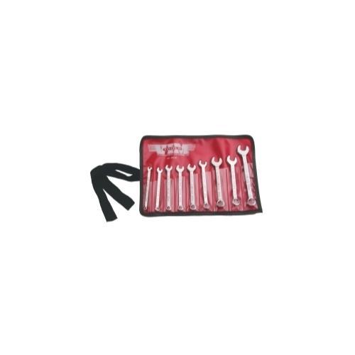 WRENCH SET 9PC MIDGET COMBINATION INCH