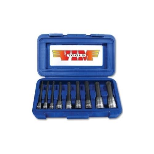 XZN BIT DRIVER SET 9PC 4-18MM TRIPLE SQUARE SPLINE