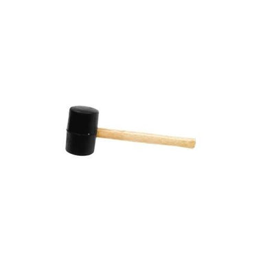 32 oz Wood Handle Rubber Malle