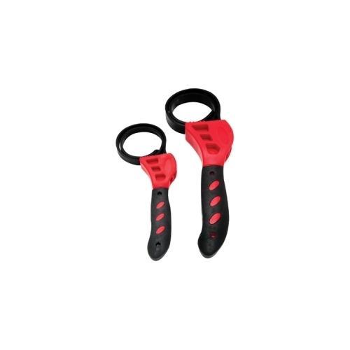 2 pc Strap Wrench Set