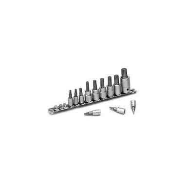 12 Pc Star Bit Socket Set ChrV