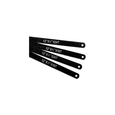 4 Pc 12" Hacksaw Blades